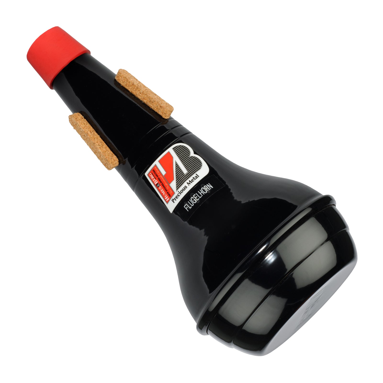 H&B Stonelined Practice Metal Flugelhorn Mute