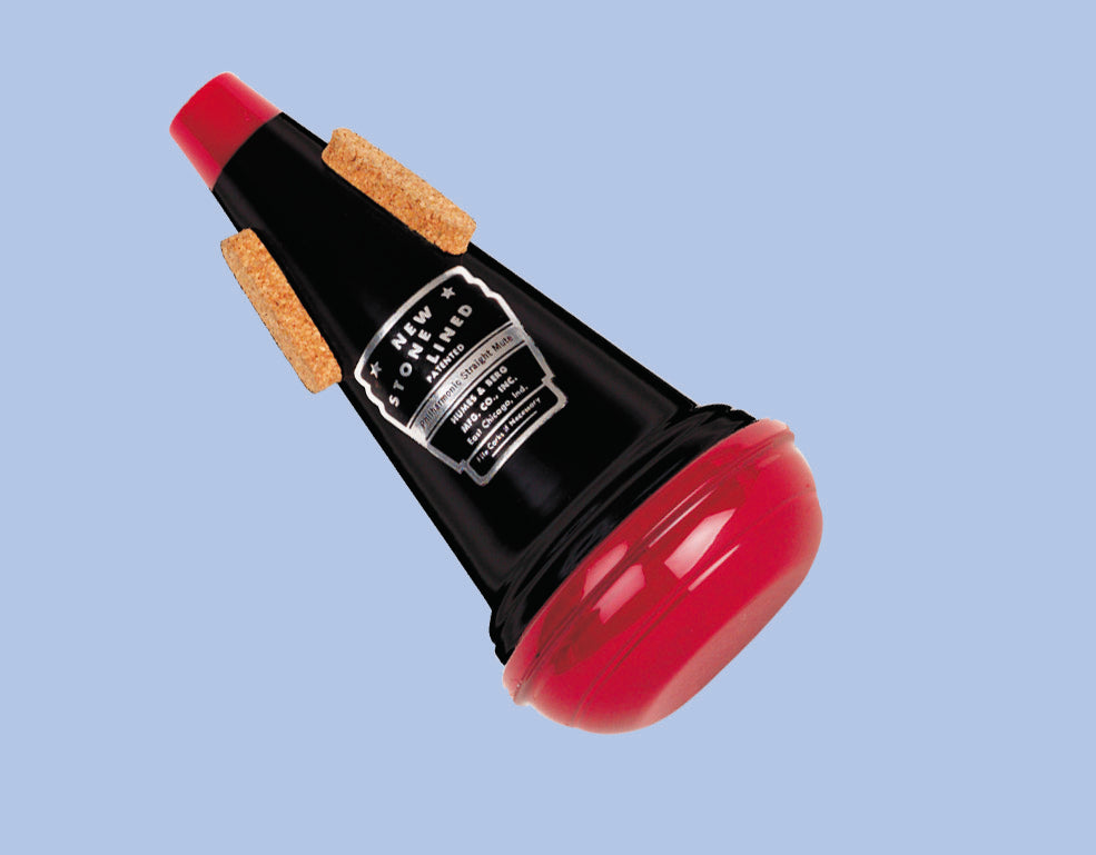 H&B Stonelined Philharmonic Straight Trumpet Mute