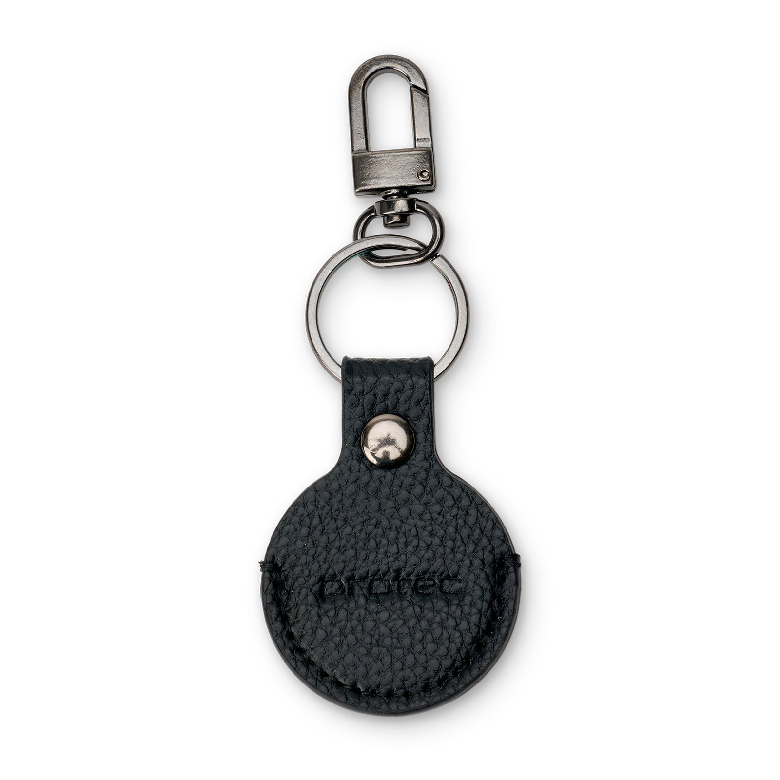 PROTEC Airtag Leather Keychain