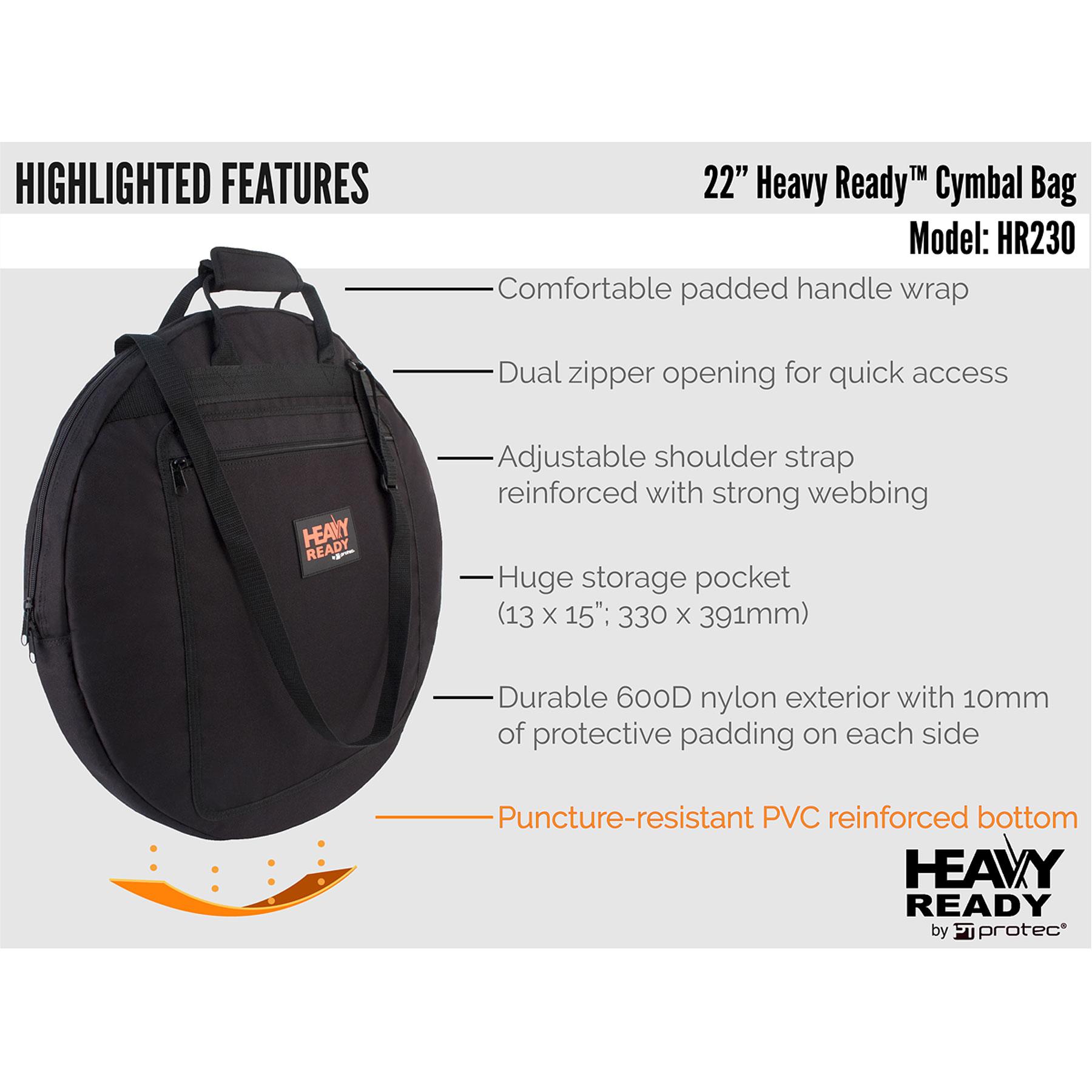 PROTEC Heavy Ready 22" Cymbal Bag