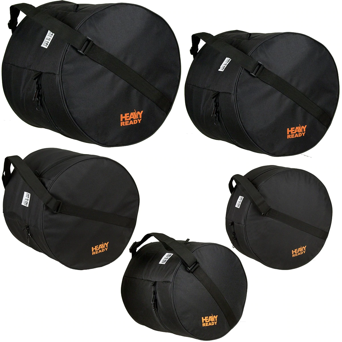 PROTEC Heavy Ready 5pc Bag Kit - Fusion 1 (14x5.5 / 10x9 / 13x11 / 14x12 / 22x18)