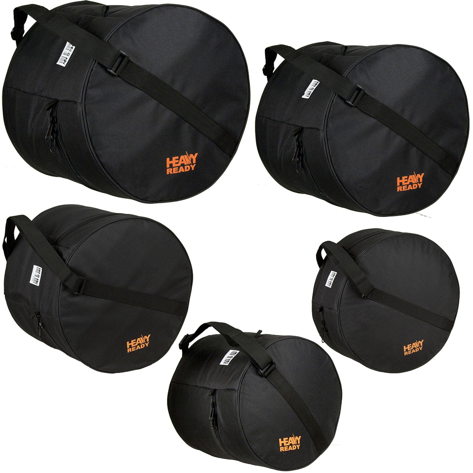 PROTEC Heavy Ready 5pc Bag Kit - Fusion 2  (14x5.5 / 10x9 / 12x10 / 14x14 / 20x18)