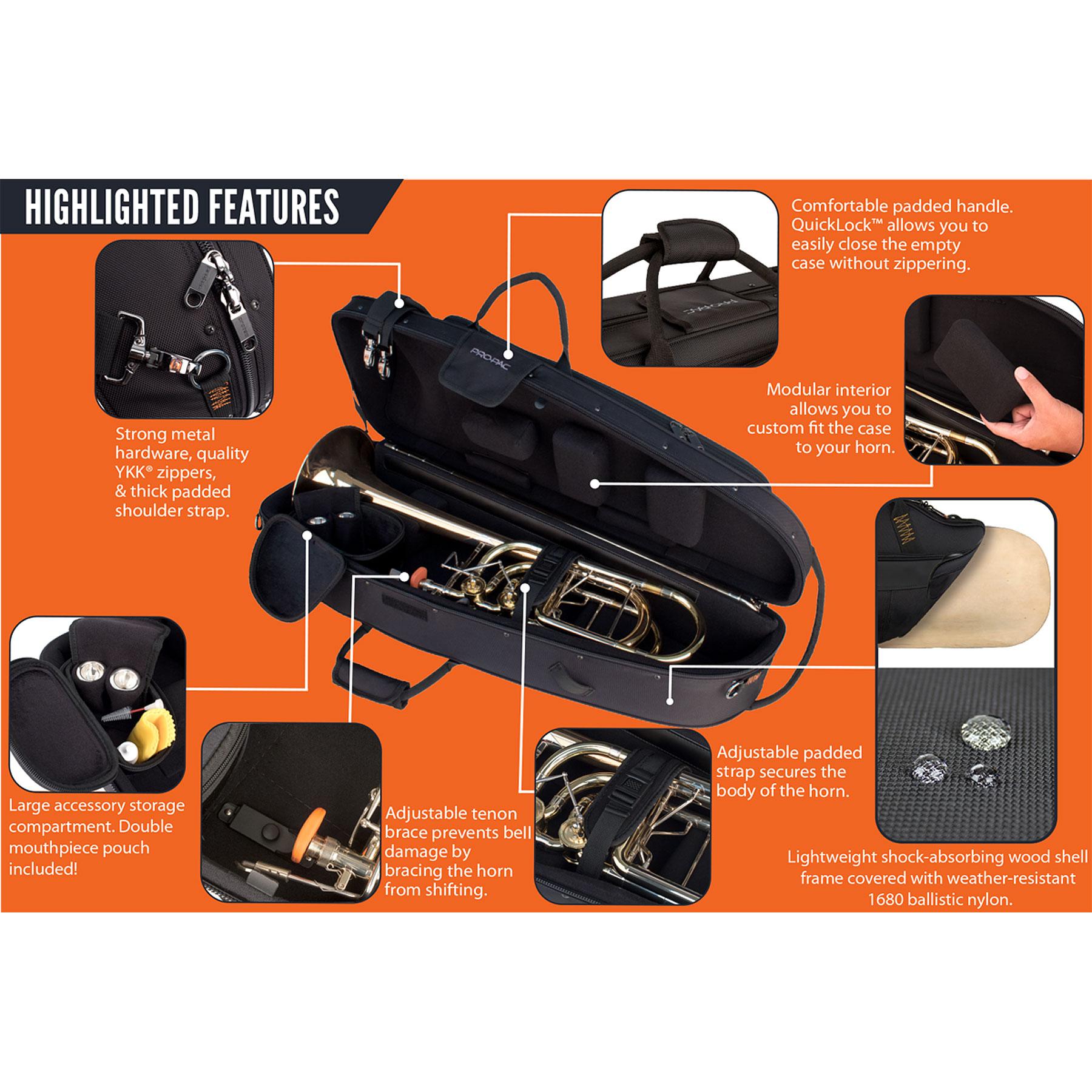 PROTEC iPAC Tenor Trombone Case