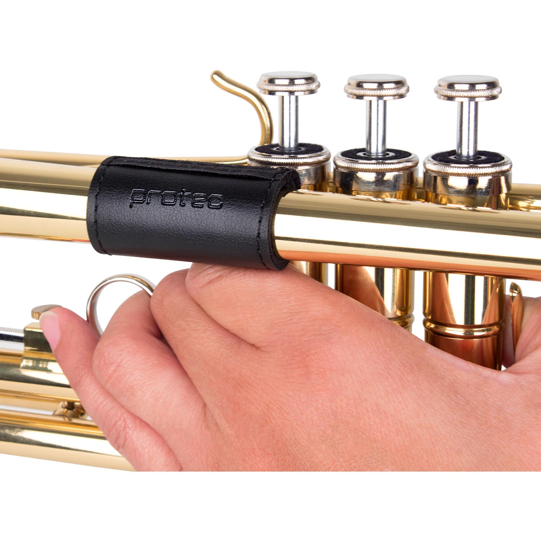 PROTEC Trumpet Padded Leather Finger Saver