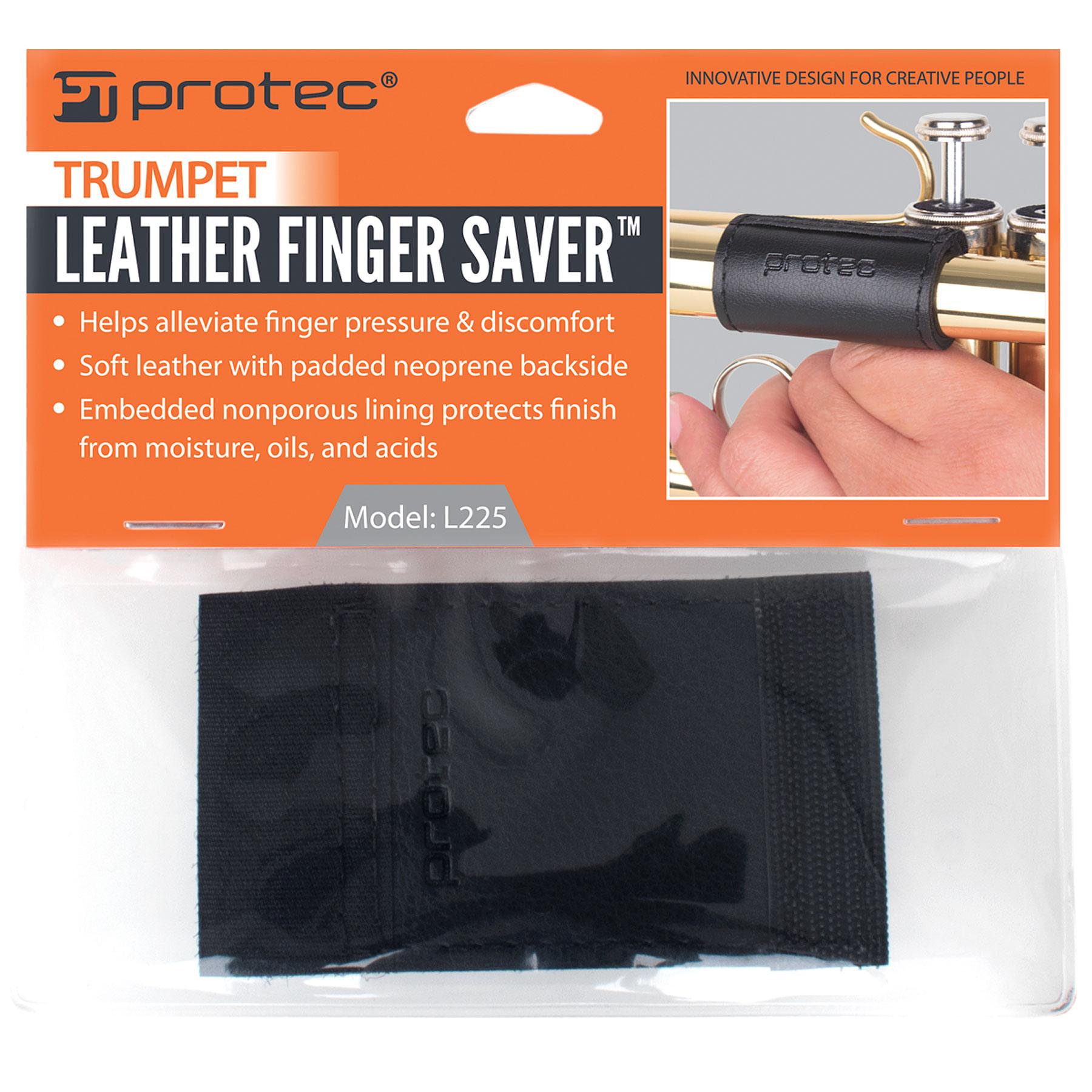 PROTEC Trumpet Padded Leather Finger Saver