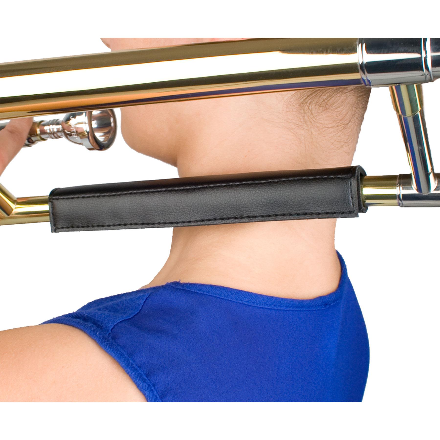 PROTEC Straight Trombone Padded Leather Neck Guard