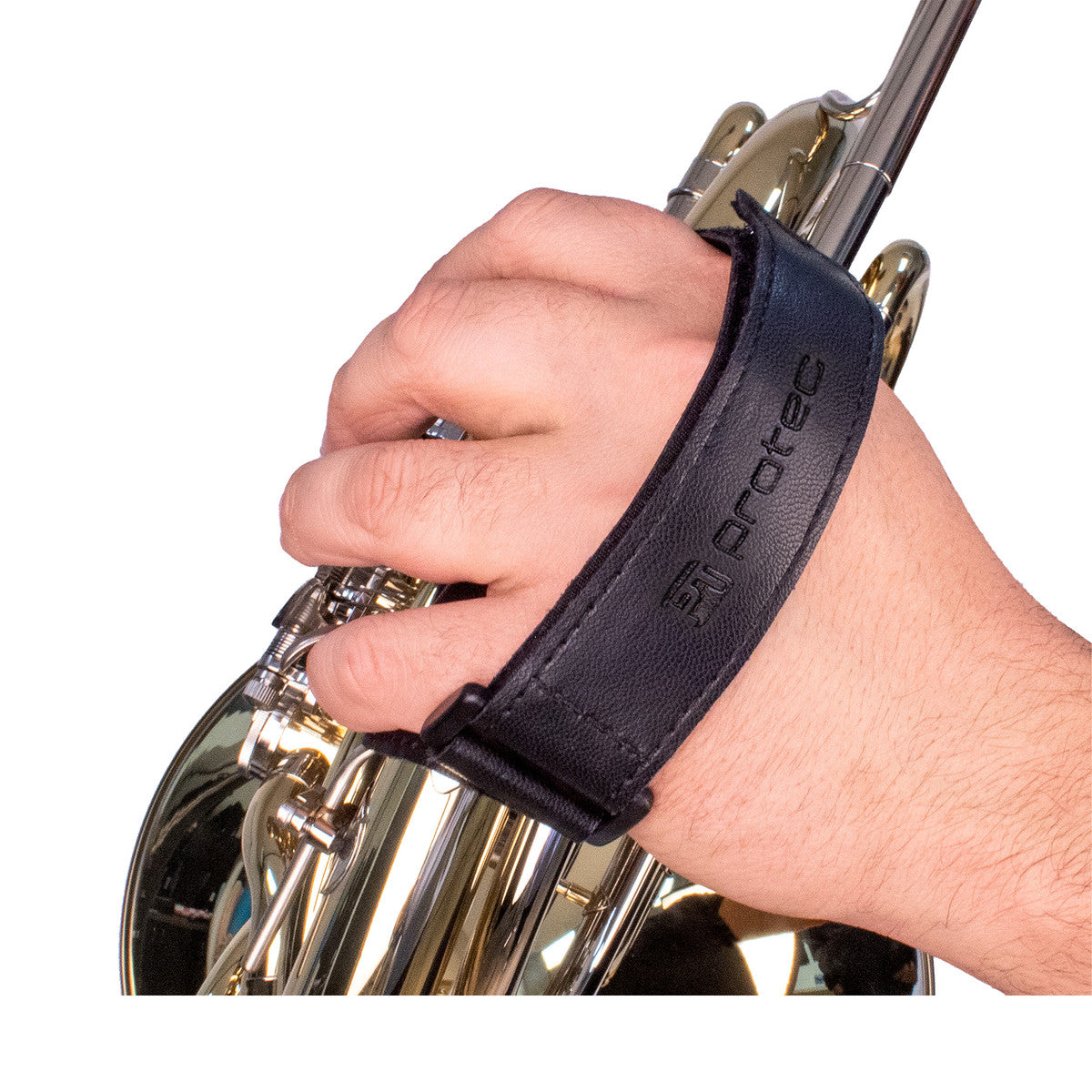 PROTEC French Horn Leather Hand Guard with Strap