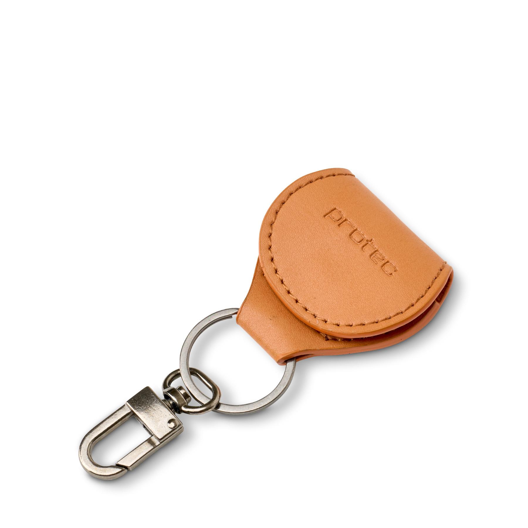 PROTEC Pick / Airtag Leather Keychain