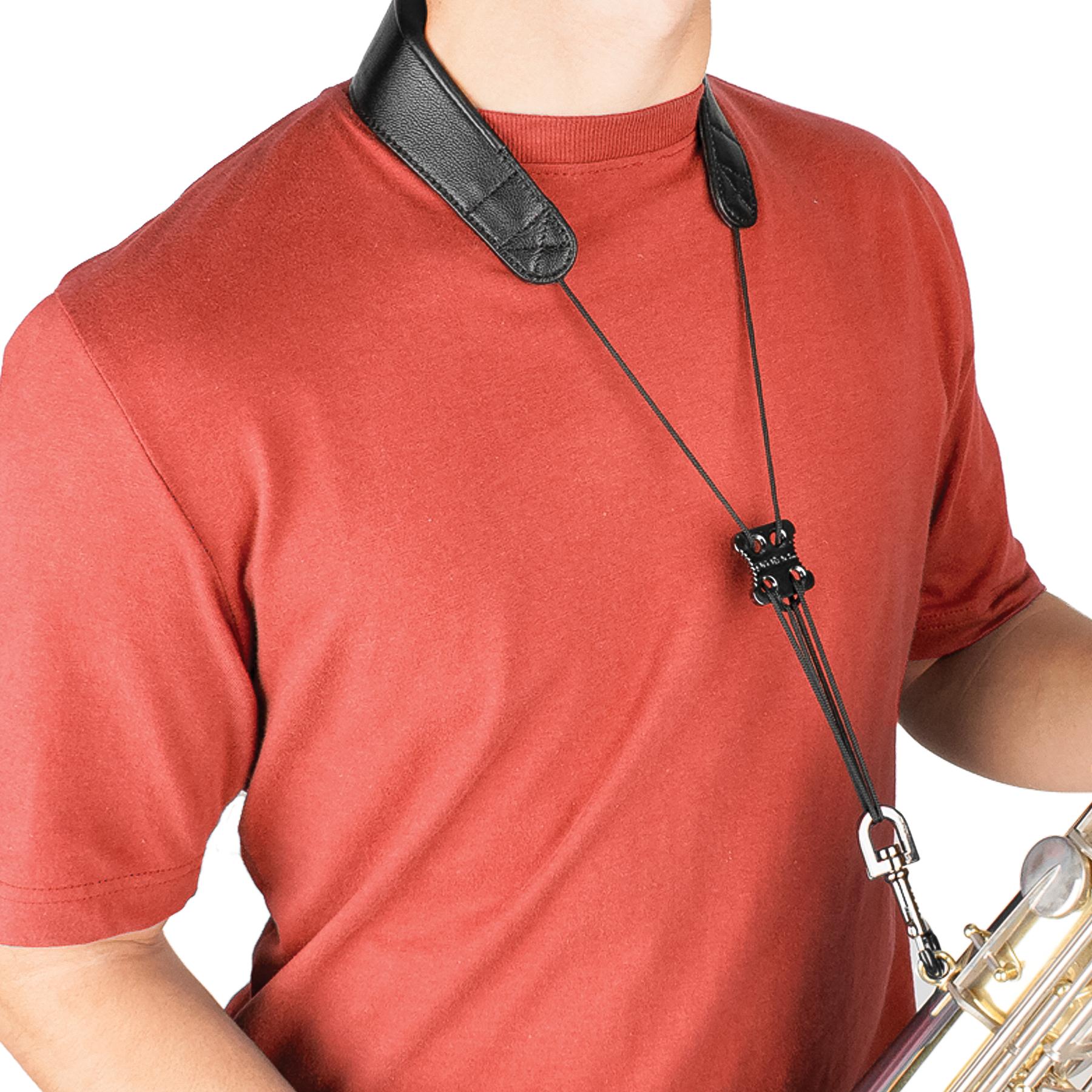 PROTEC Leather Sax Neck Strap w/ Metal Snap