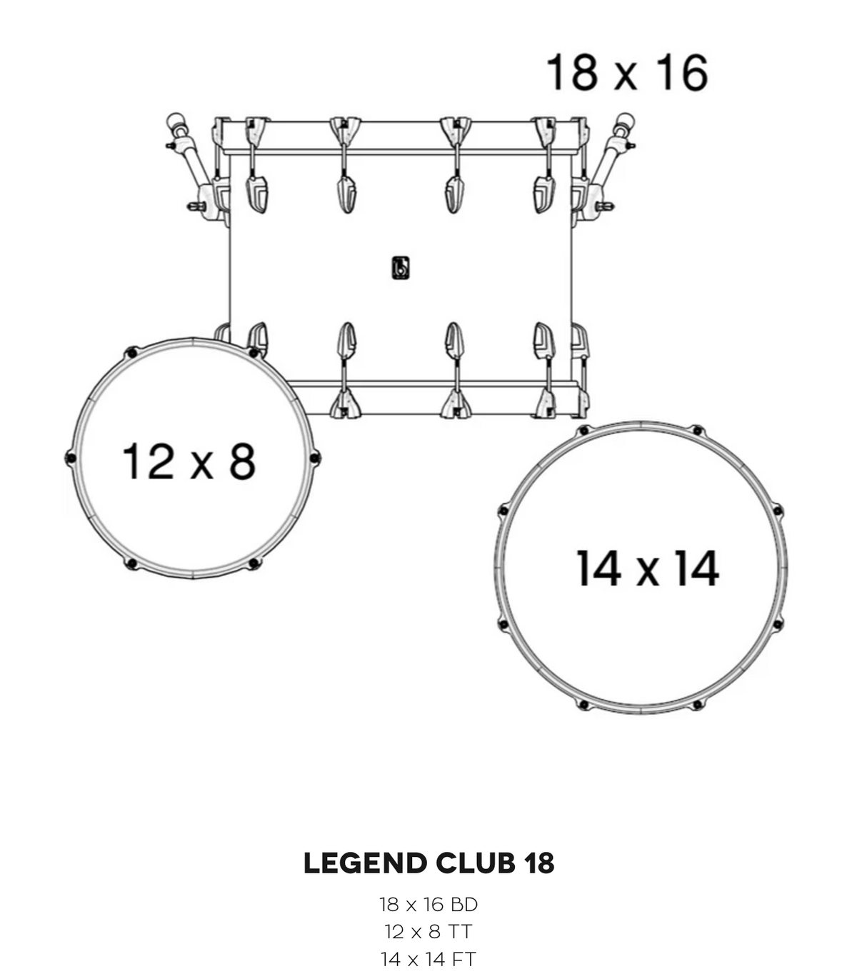 BDC LEGEND 18' Club Kit