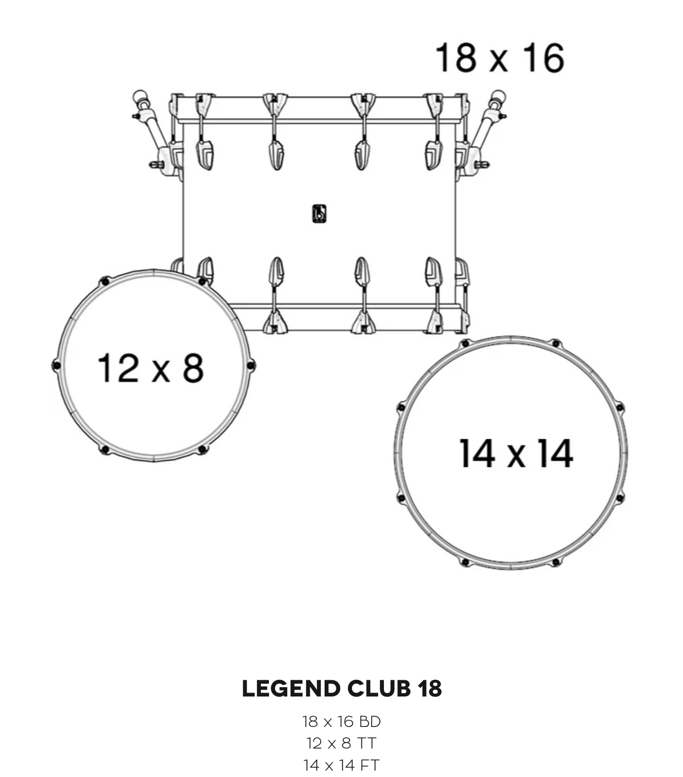 BDC LEGEND ULTRA 18' Club Kit