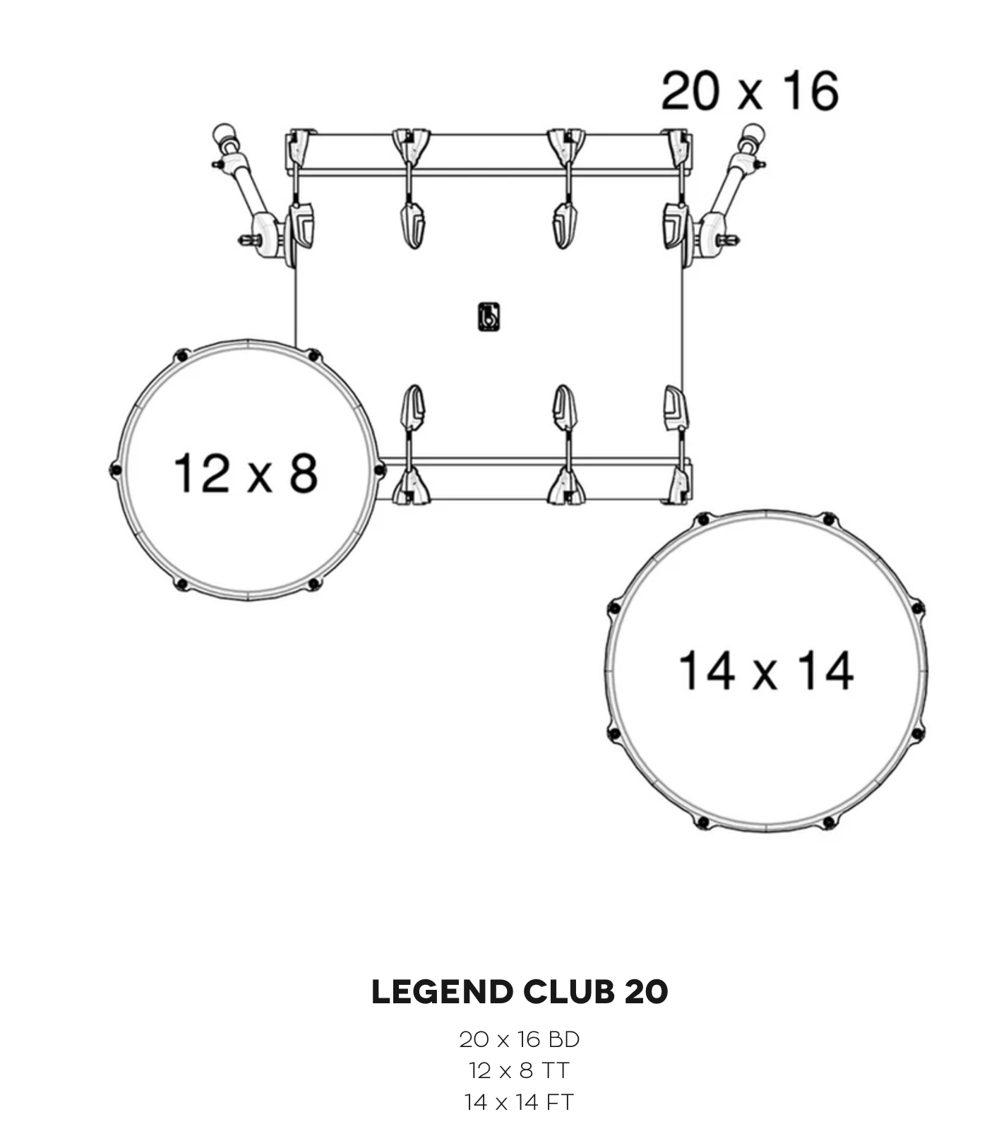 BDC LEGEND 20' Club Kit