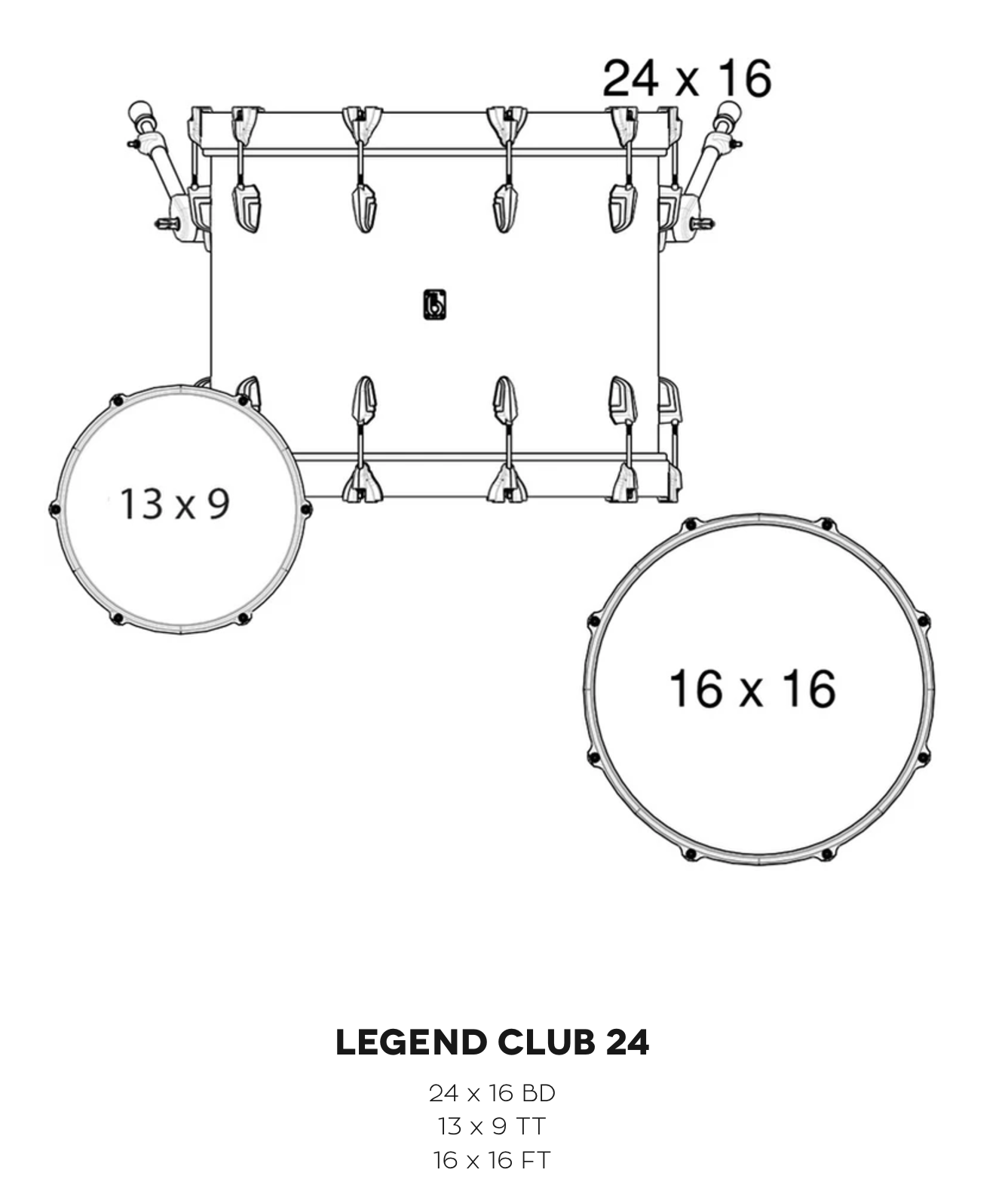 BDC LEGEND 24' Club Kit