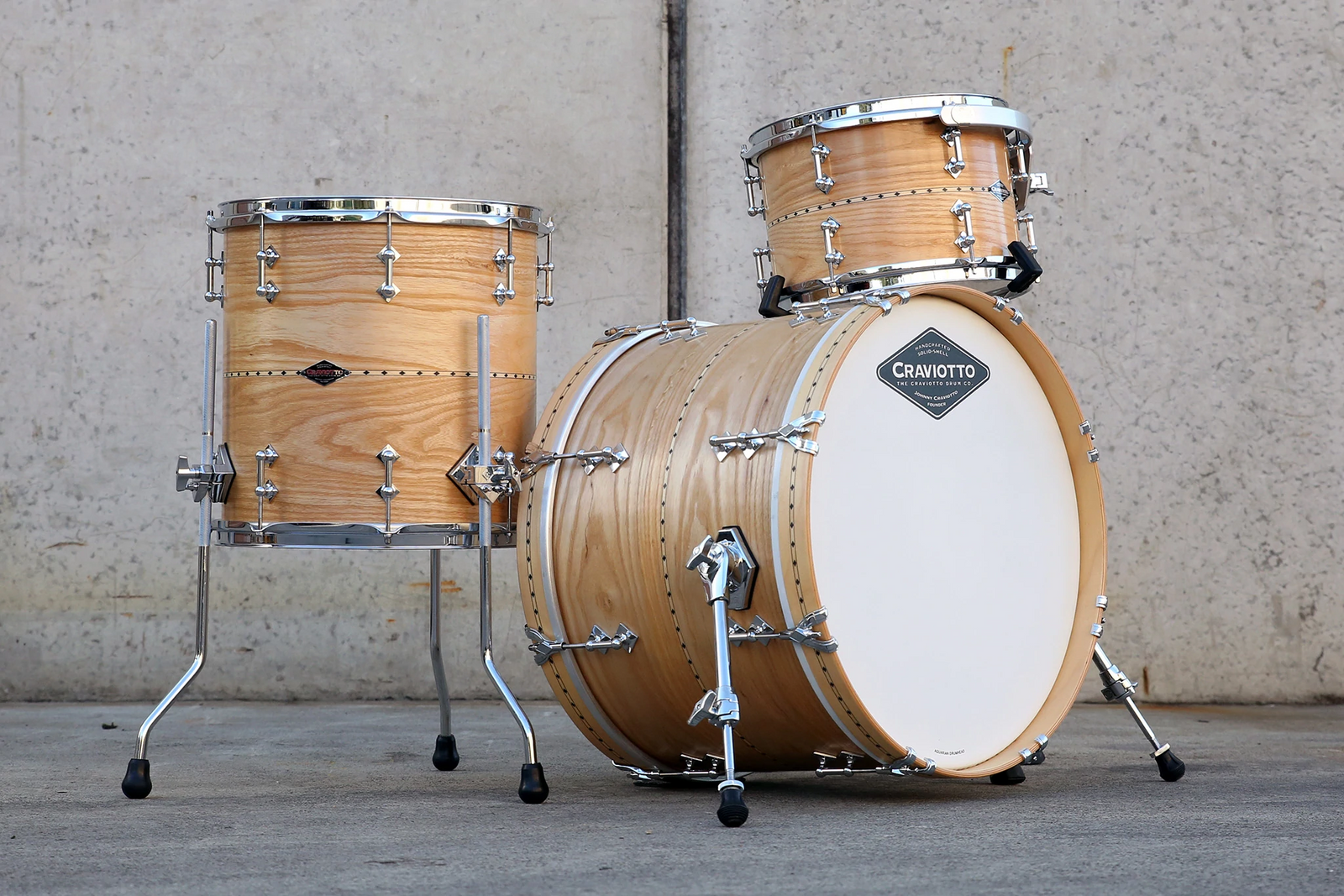 CRAVIOTTO Custom Shop Ash Kit 20x14, 12x08, 14x14