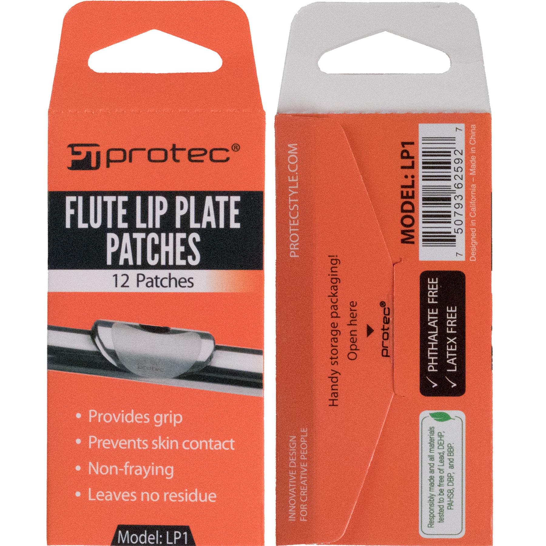 PROTEC Flute Lip Patch, 12-Pack