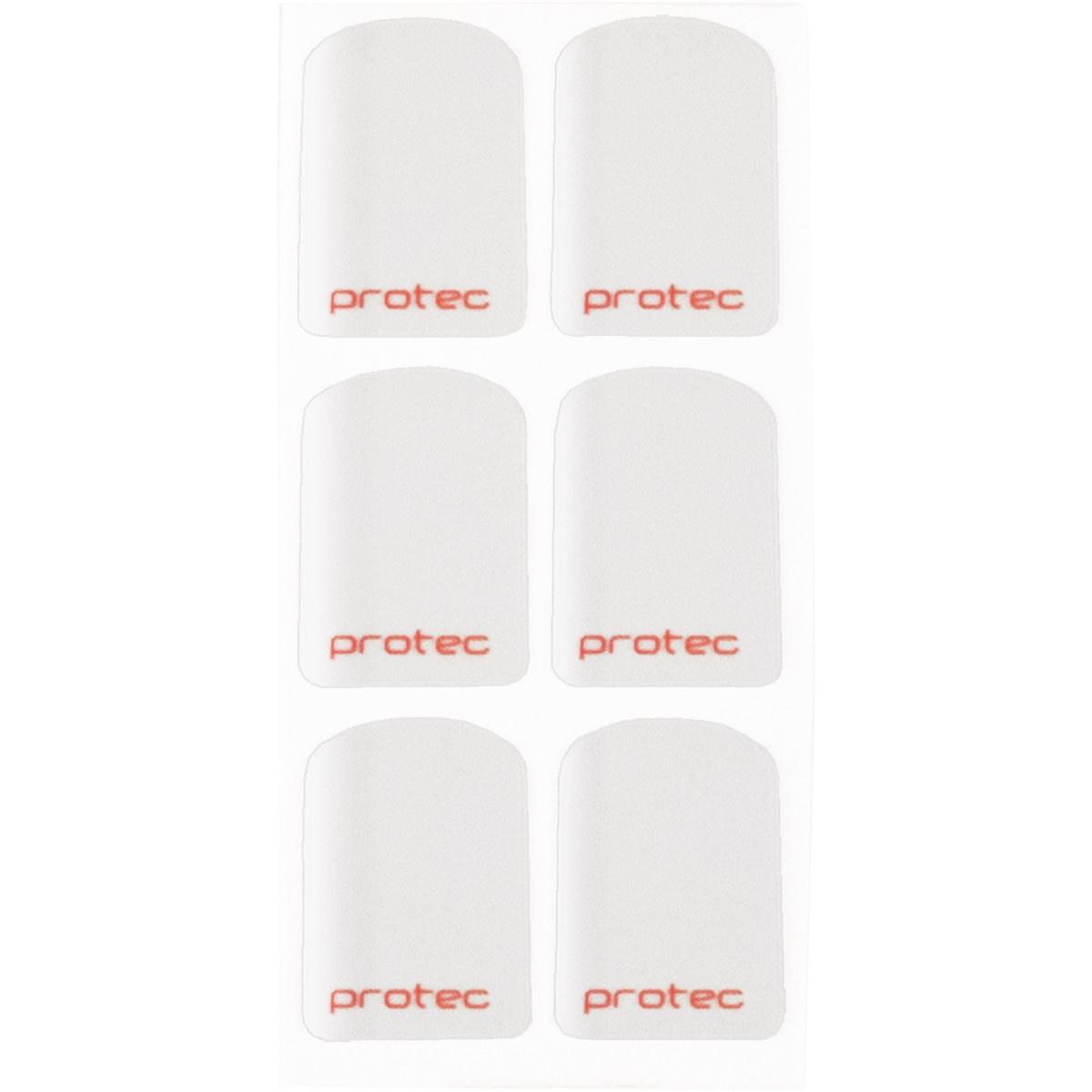 PROTEC Mouthpiece Cushion, 0.4mm, 6pc, Clear