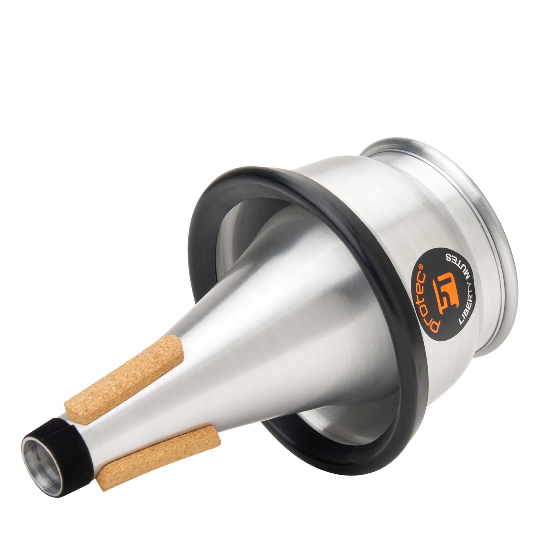 PROTEC Liberty Adjustable Cup Trumpet Mute - Aluminium