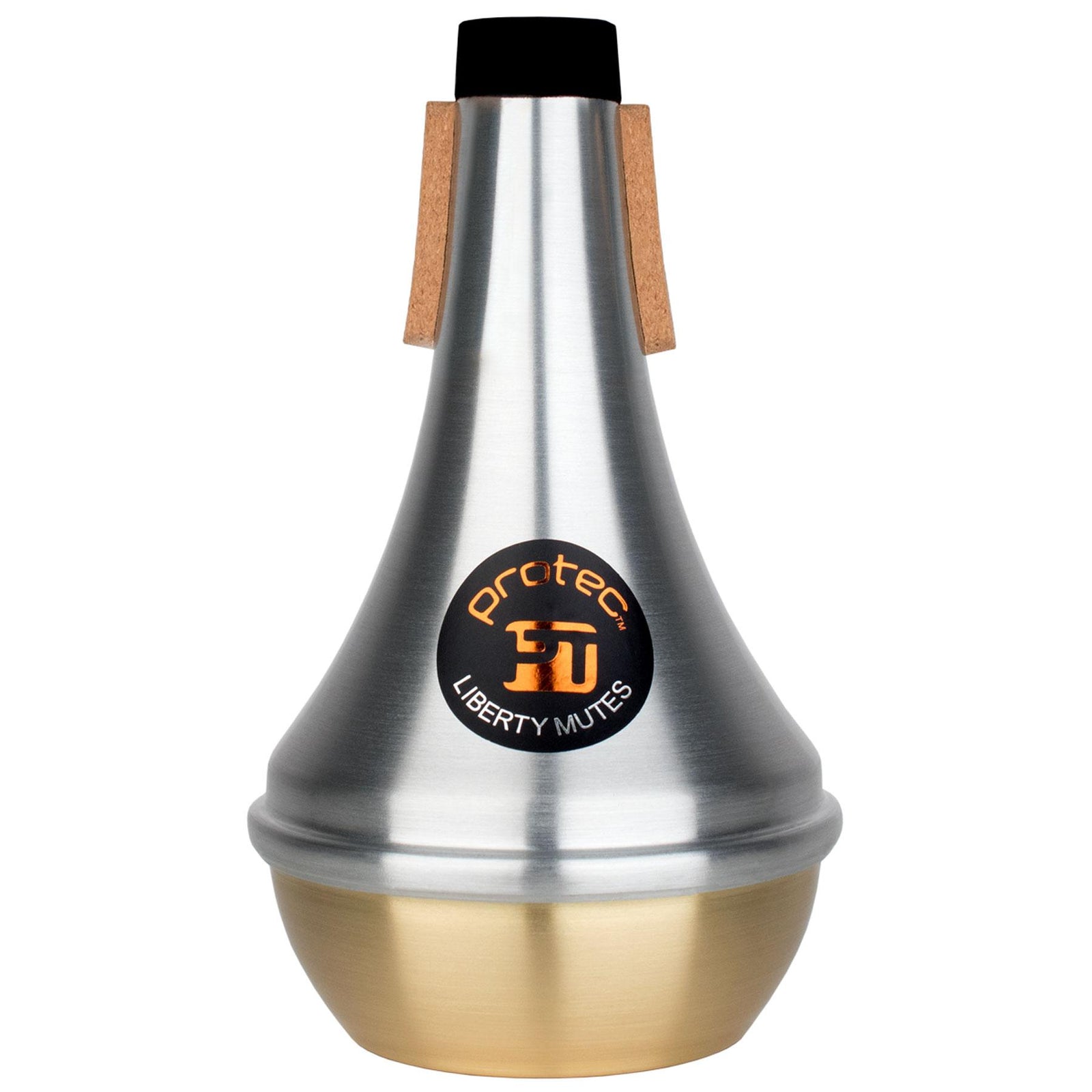 PROTEC Liberty Trumpet Straight Aluminium Mute - Brass End