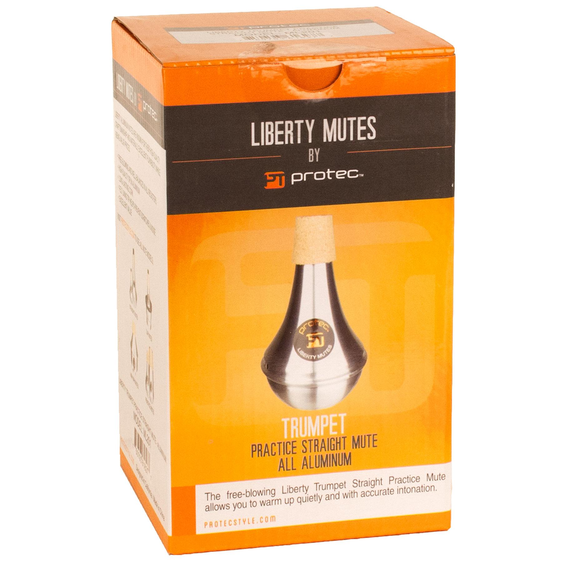 PROTEC Liberty Practice Trumpet Mute - Aluminium