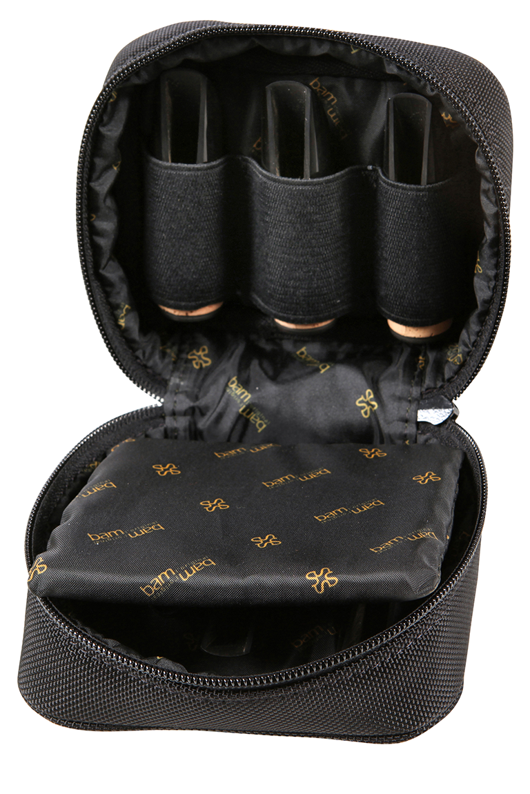 BAM 6x Mouthpiece Pouch Cordura - Clarinet / Alto Sax / Soprano Sax