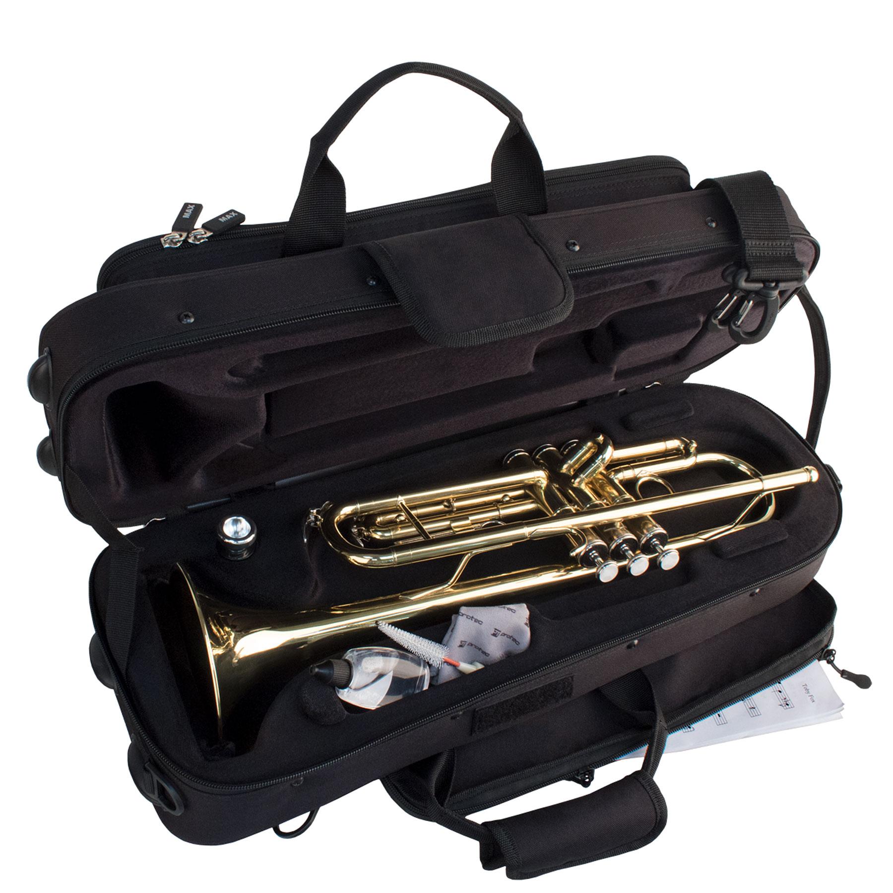 PROTEC MAX Cont. Trumpet Case - Black