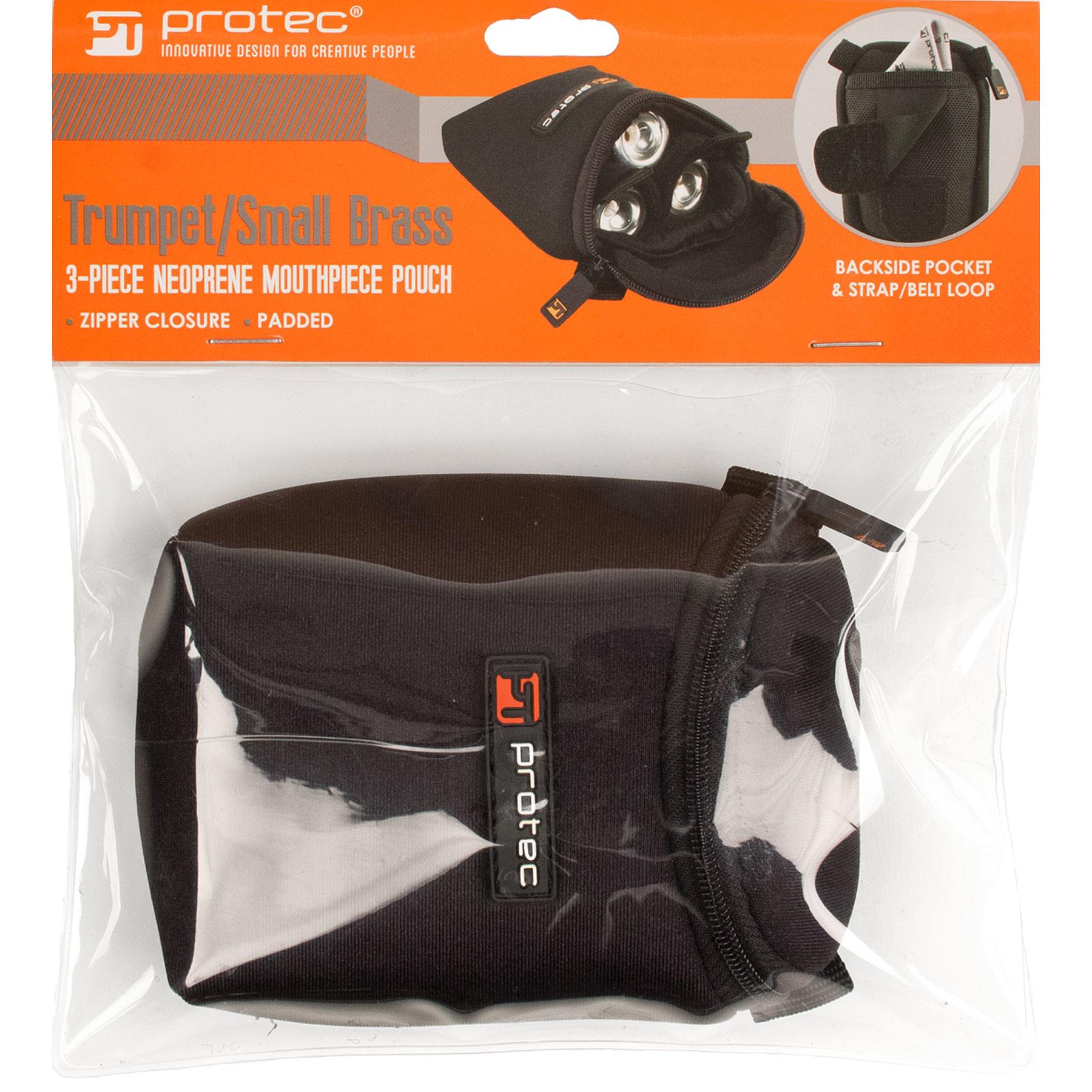 PROTEC Neoprene 3pc Mouthpiece Pouch - Trumpet