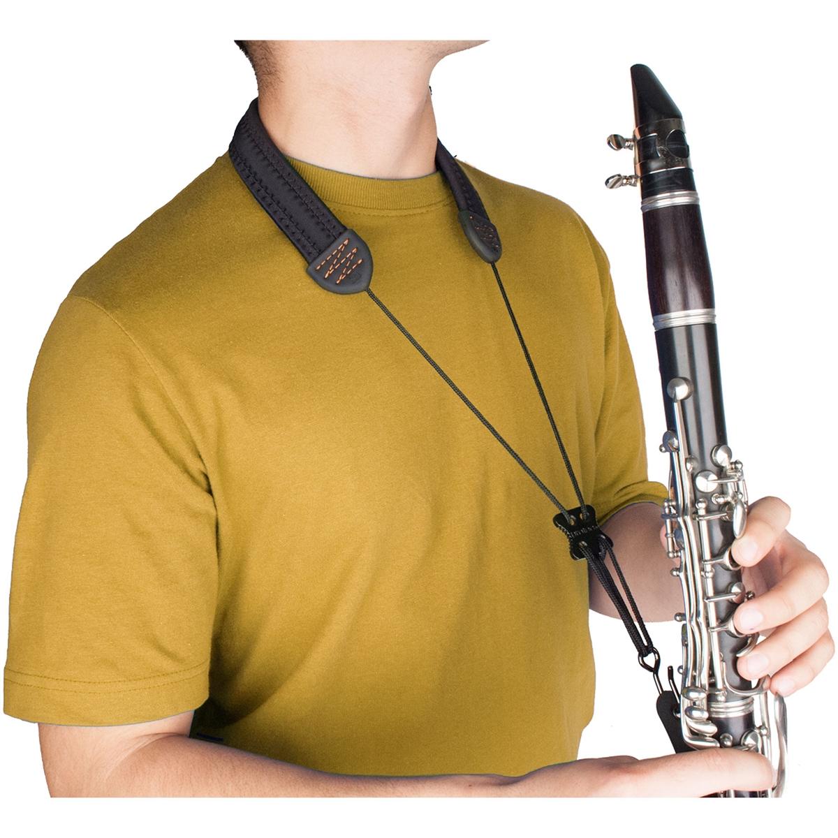 PROTEC Neoprene Clarinet Neck Strap, Non-Elastic w/ Hook