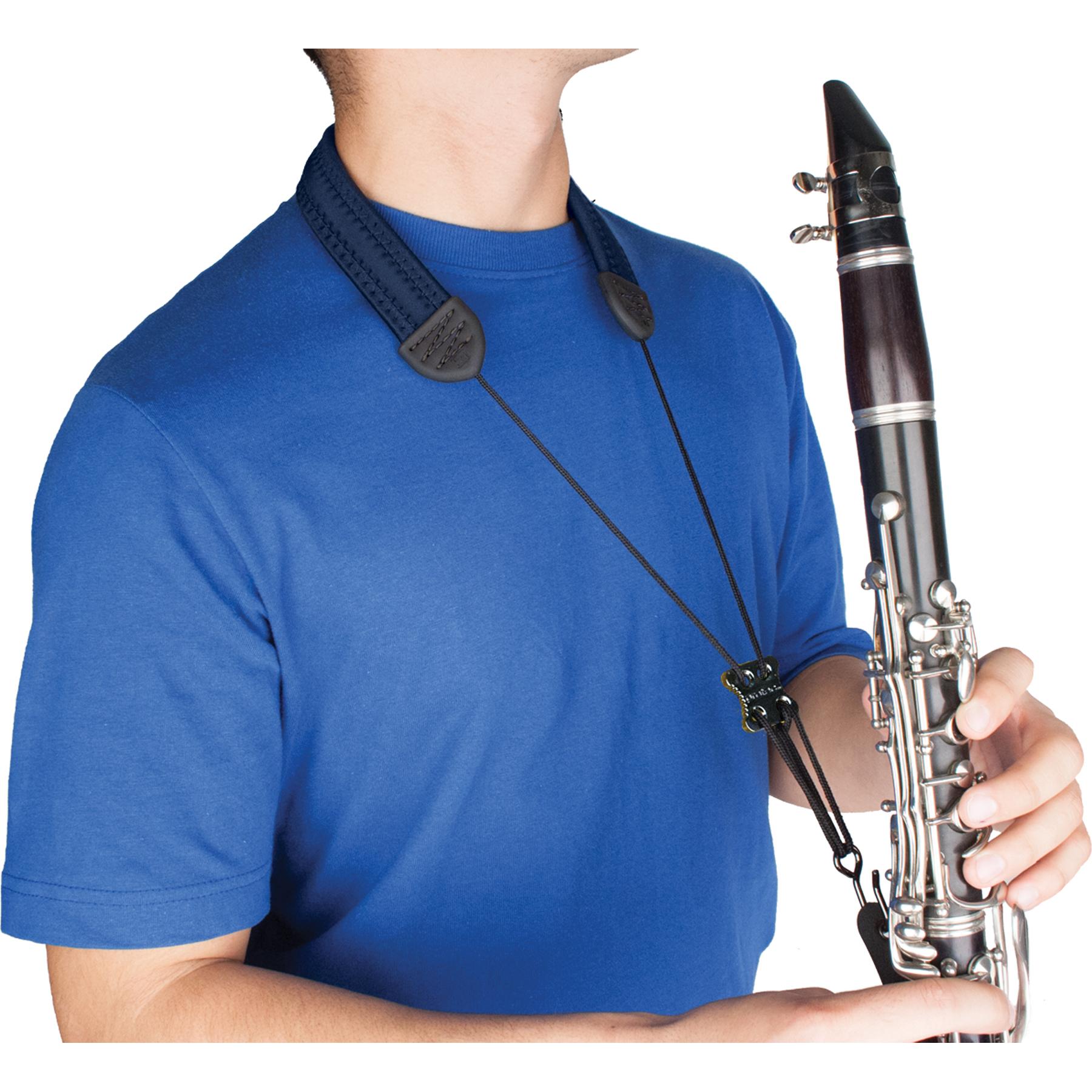 PROTEC Neoprene Clarinet Neck Strap, Non-Elastic w/ Hook