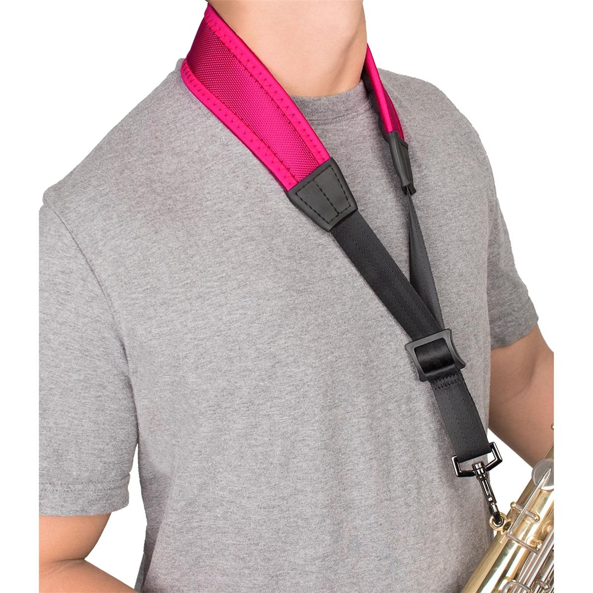 PROTEC Neoprene Sax 'Less-Stress' Neck Strap w/ Metal Snap