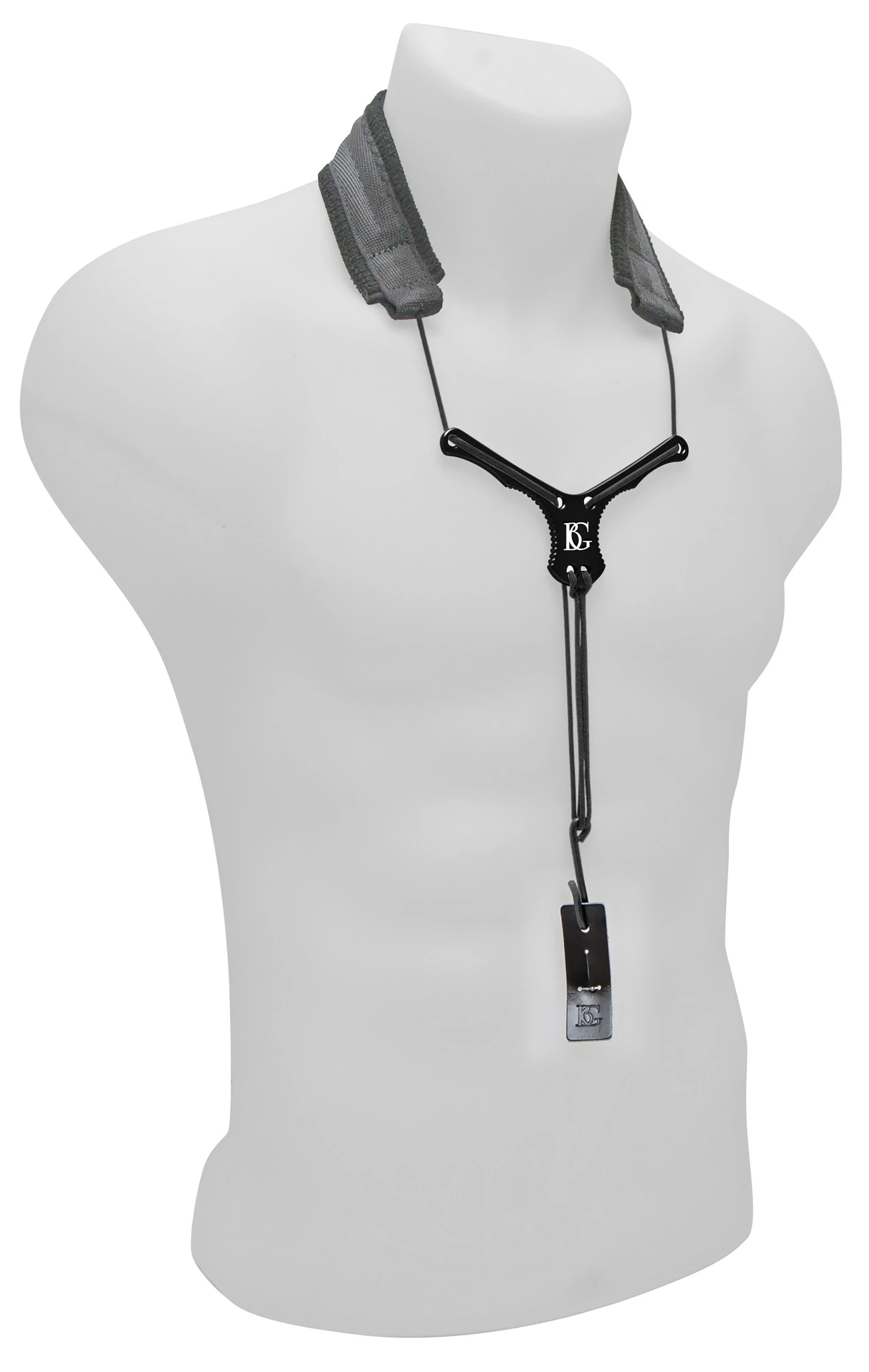 BG Oboe "ZEN" Nylon Neck Strap w/ ABS Extender, 2 LP Connectors