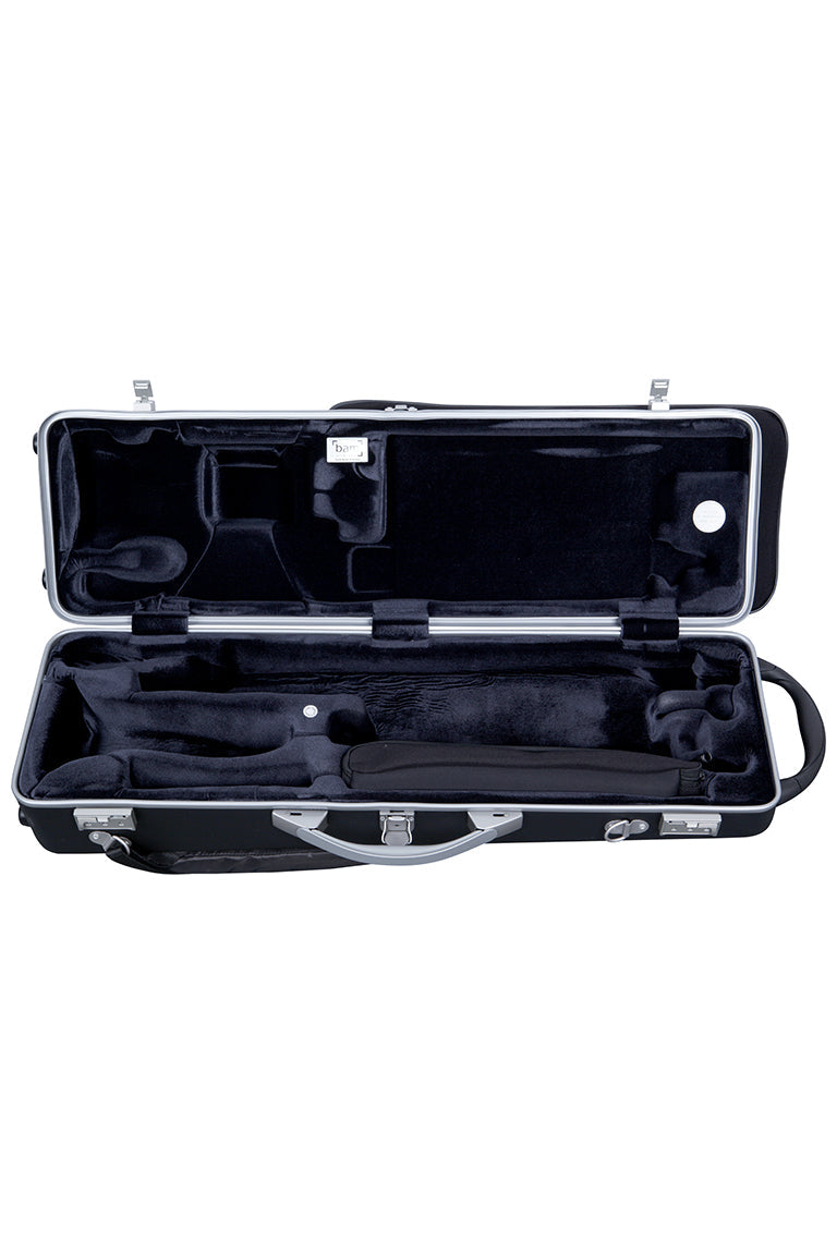 BAM PANTHER Hightech Bass Clarinet to Low C + Classic Bb/A Clarinet Case - Black