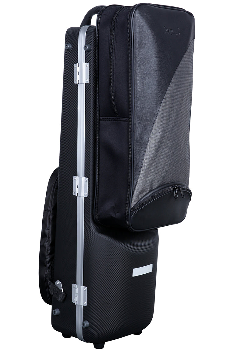 BAM PANTHER Hightech Bass Clarinet to Low C + Classic Bb/A Clarinet Case - Black