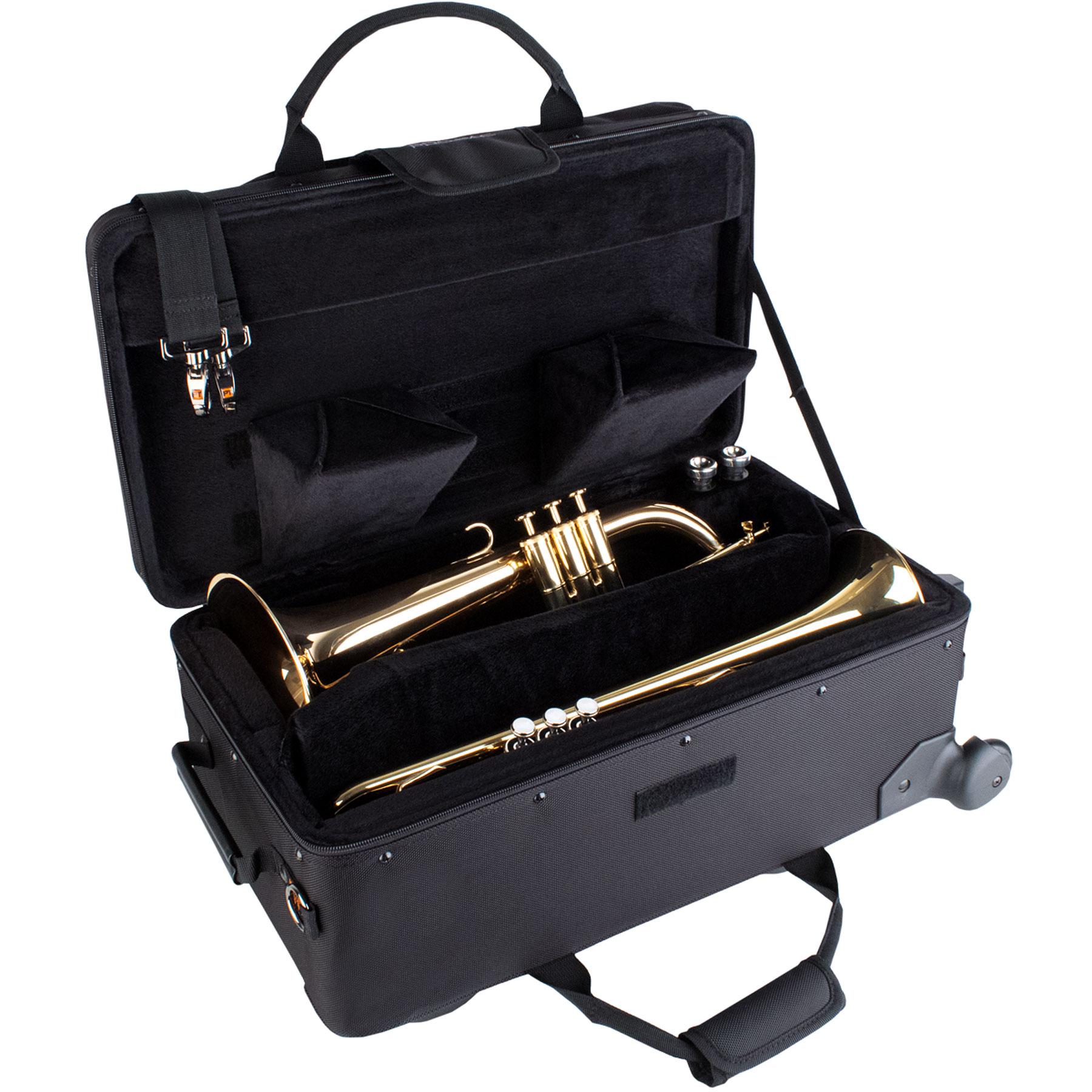 PROTEC Trumpet / Aux Combo Pro Pac w/wheels