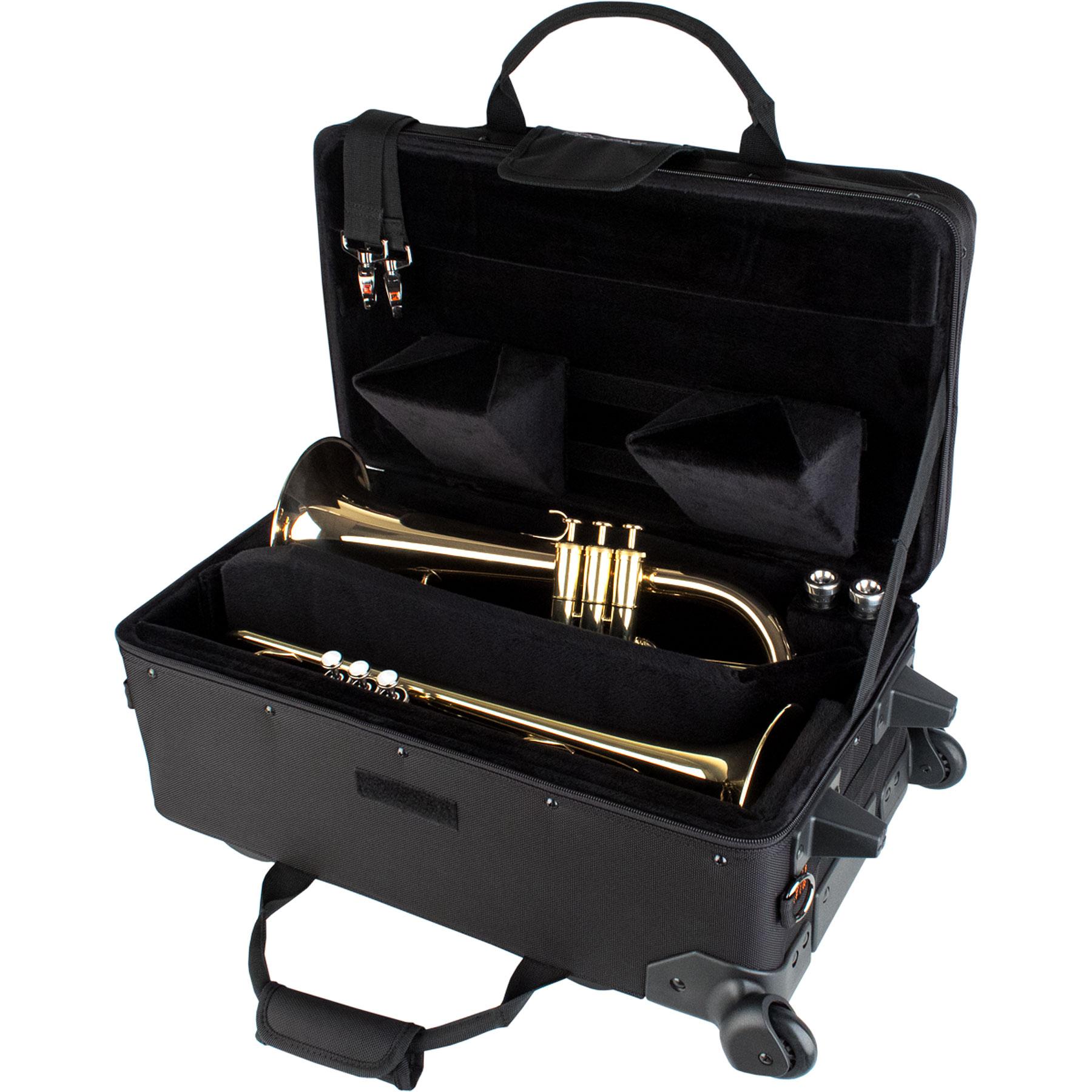 PROTEC Trumpet / Aux Combo Pro Pac w/wheels