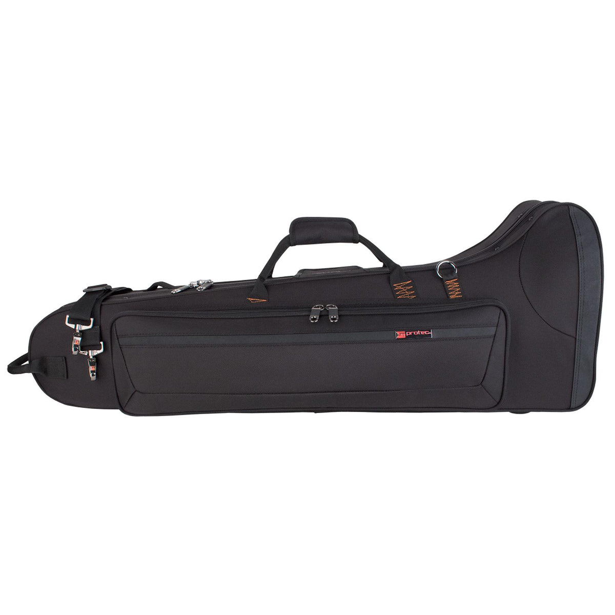 PROTEC Cont. Tenor Trombone Pro Pac (Straight / F-Attachment) - Black