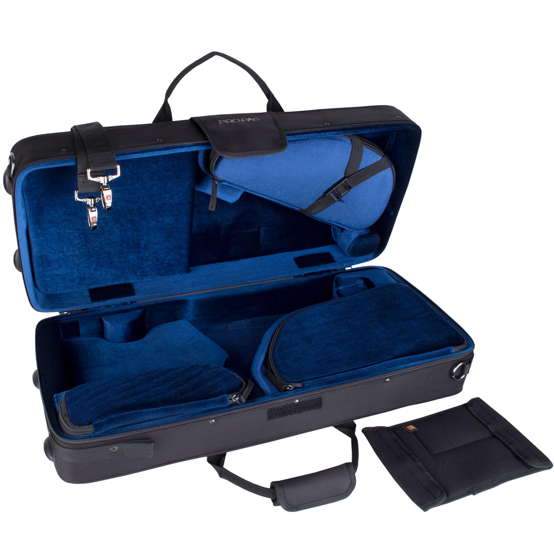 PROTEC Alto Sax & Clarinet & Flute Tri-Pac Case