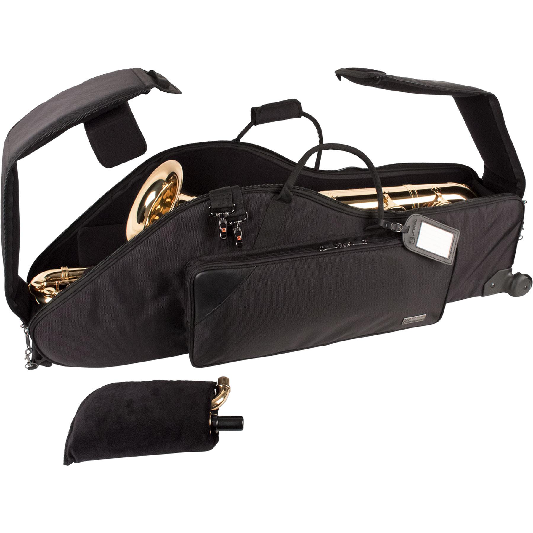 PROTEC Baritone Saxophone Bag w/wheels - Platinum Series