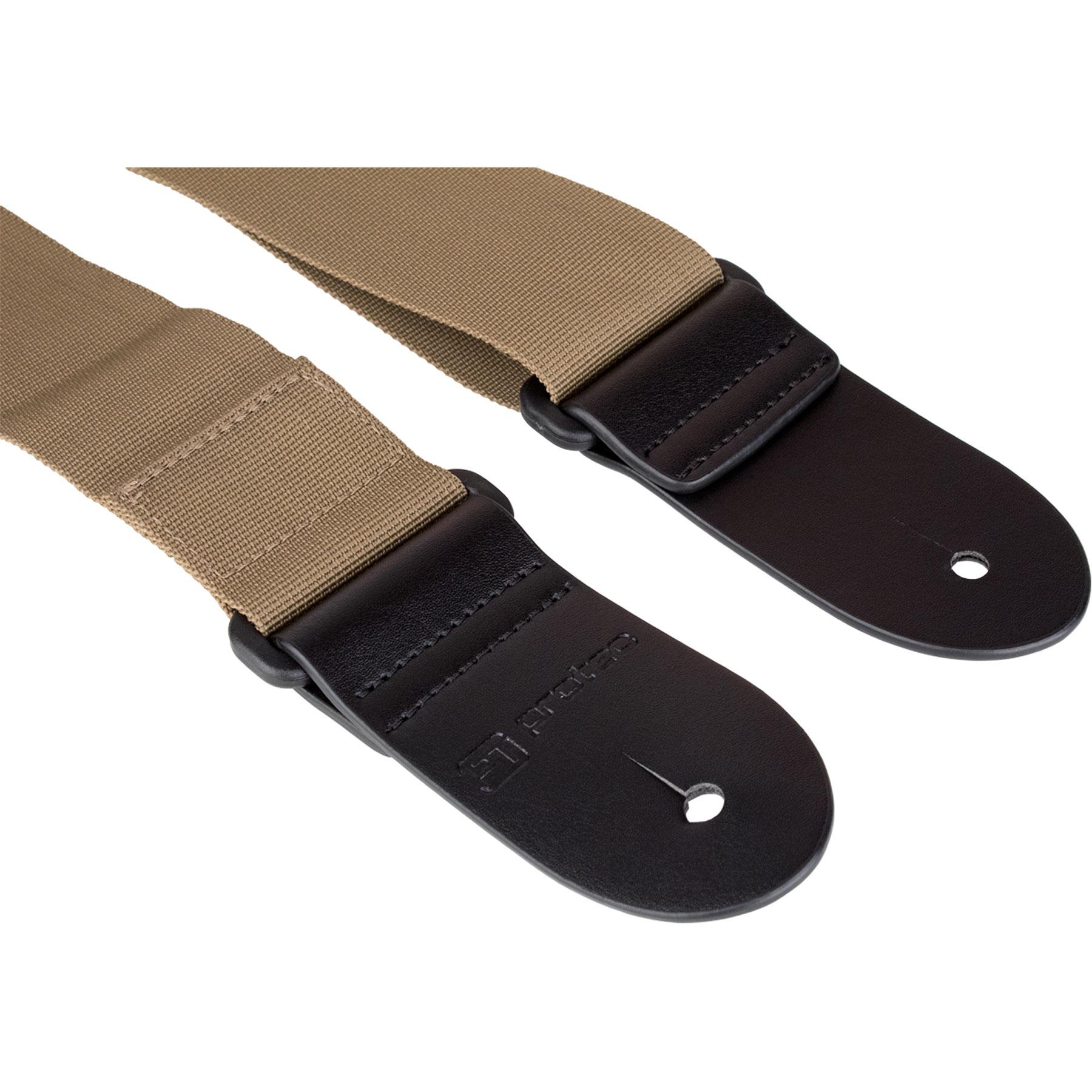 PROTEC Guitar Strap Nylon w/ Pick Pocket & Leather Ends