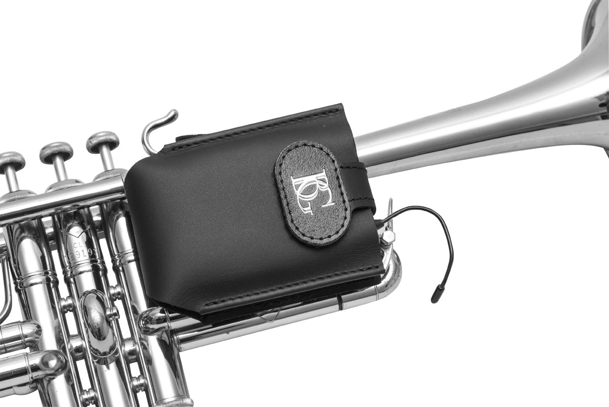 BG Trumpet Wireless Transmitter Case, Leather w/ Velcro