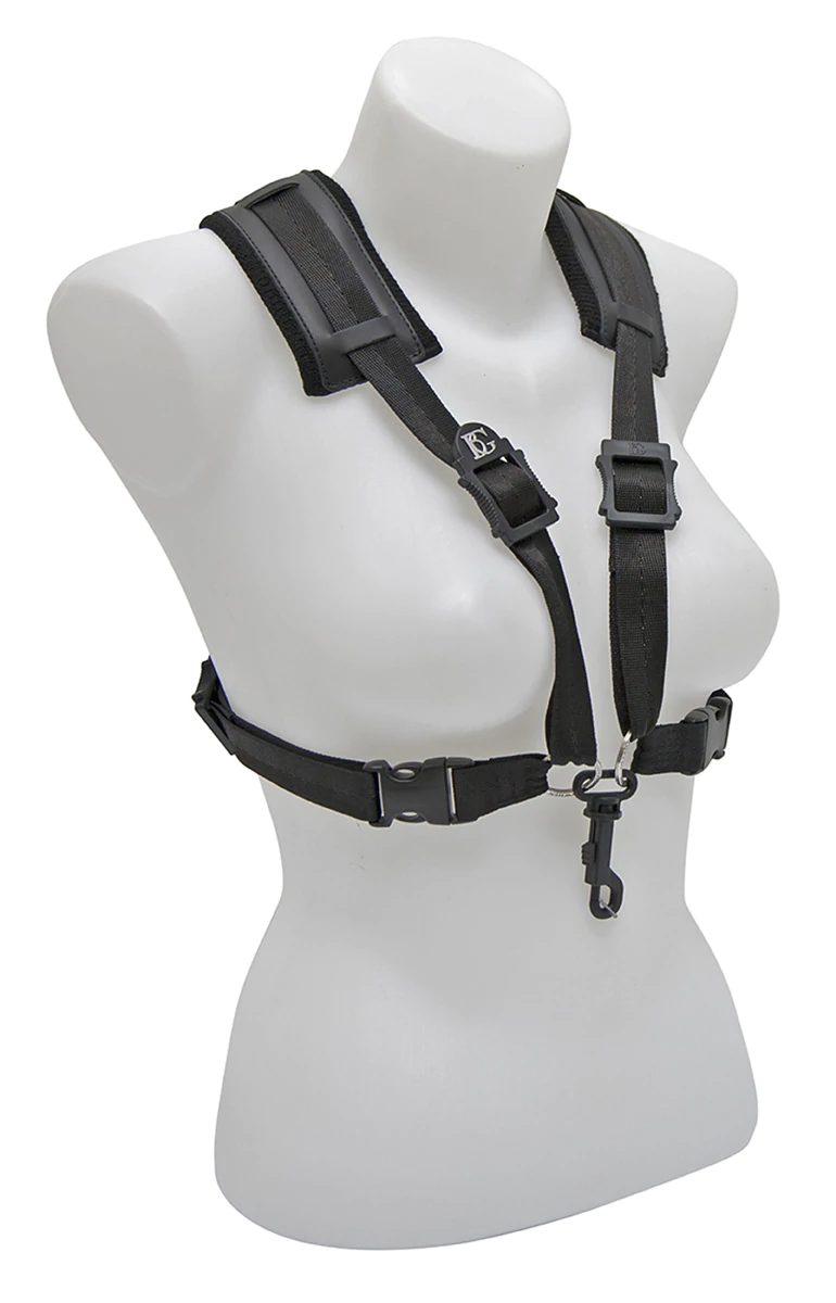 BG Sax Harness Comfort, Extra Cotton Padding, Ladies