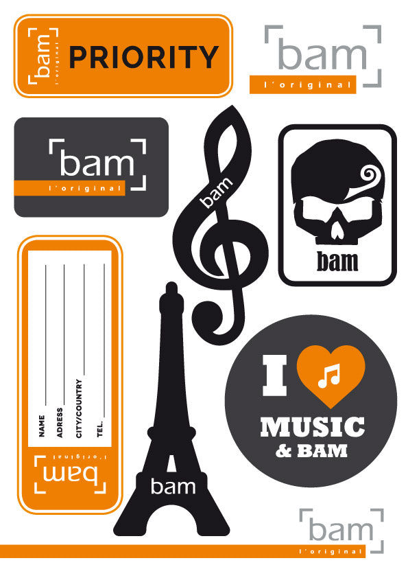 BAM Stickers