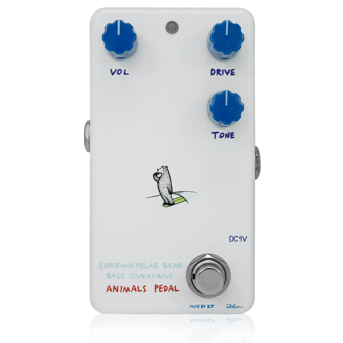 ANIMALS PEDAL Surfing Polar Bear Bass Overdrive by BJFe