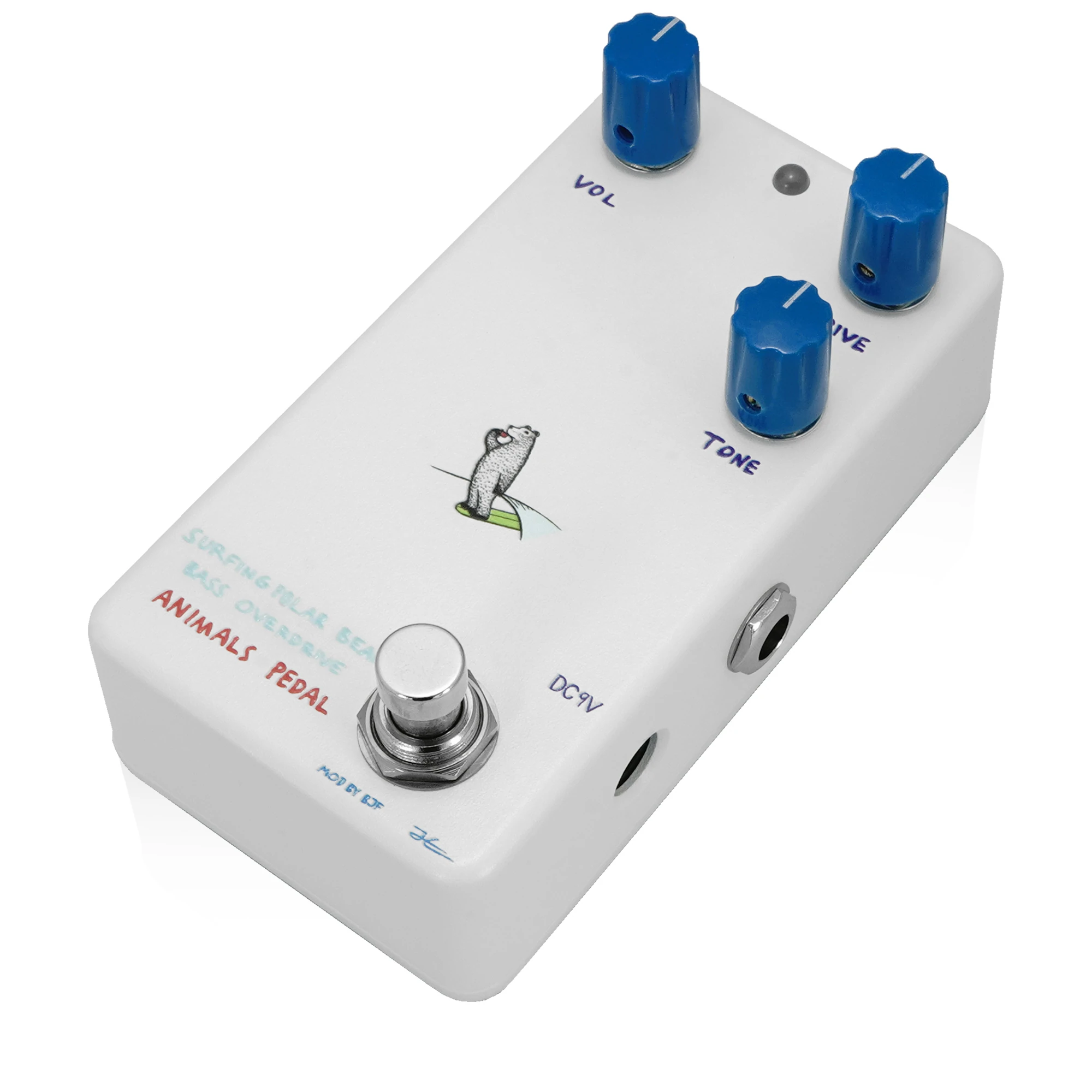 ANIMALS PEDAL Surfing Polar Bear Bass Overdrive by BJFe