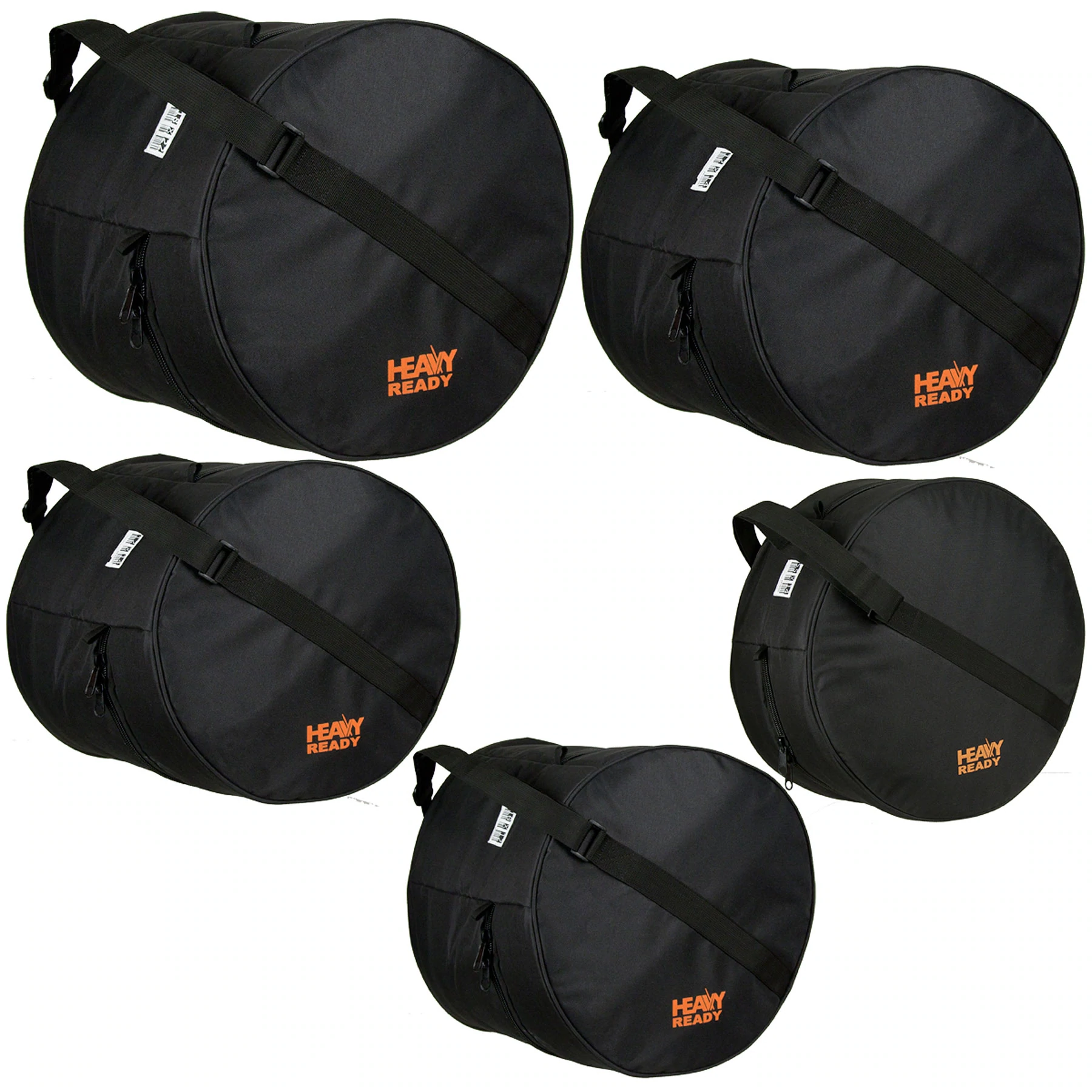 PROTEC Heavy Ready 5pc Bag Kit - Standard 3 (14x6.5 / 12x10 / 13x11 / 16x16 / 22x18)